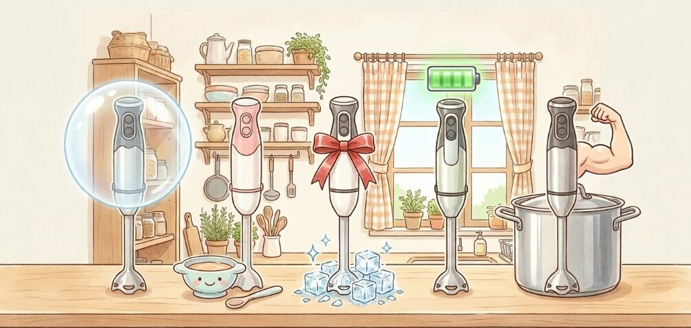 ハンドブレンダーおすすめ商品5選