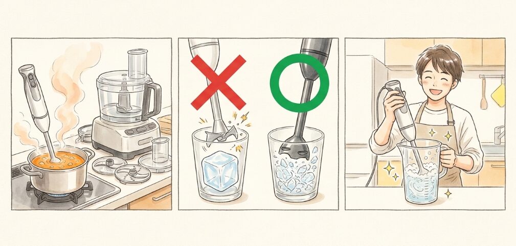 ハンドブレンダーに関するよくある質問