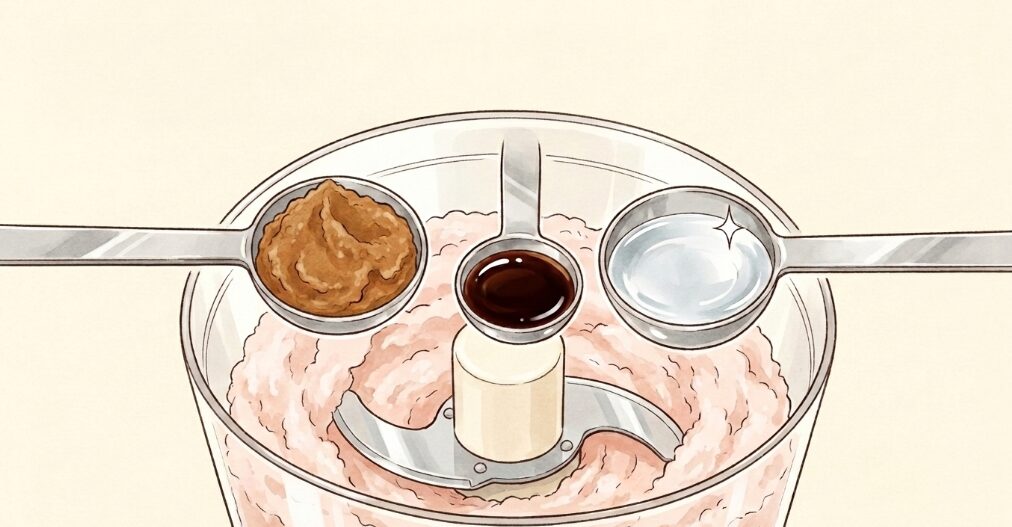味付けを格上げする味噌や醤油の絶妙な分量