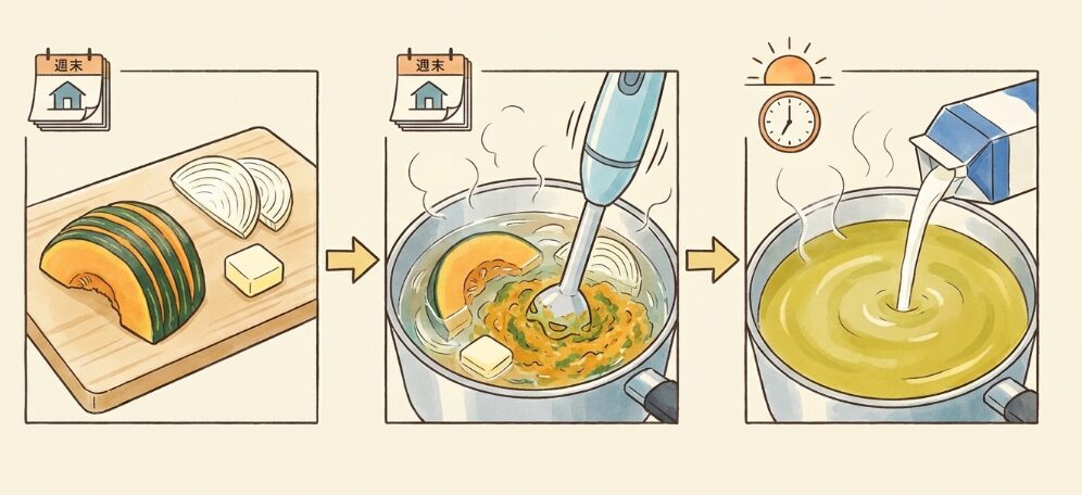 定番のかぼちゃを使った簡単レシピ