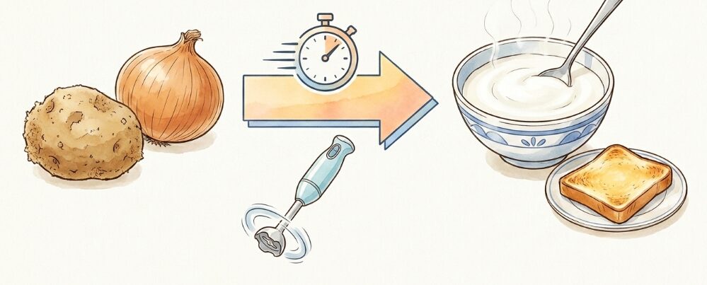 ホクホクじゃがいもの濃厚な味わい