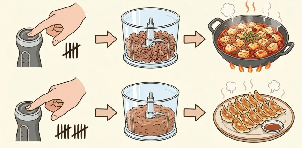 食感を残すためのブレンド時間の目安