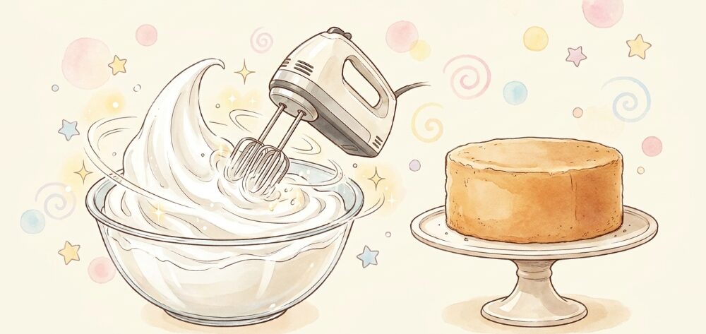 生クリームの泡立てが得意な方