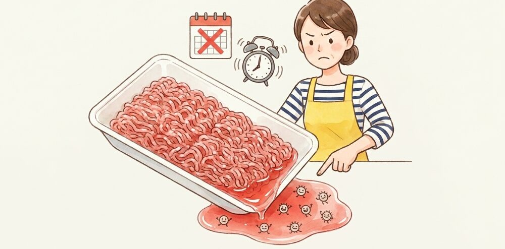 消費期限切れやドリップが出ているお肉のリスク