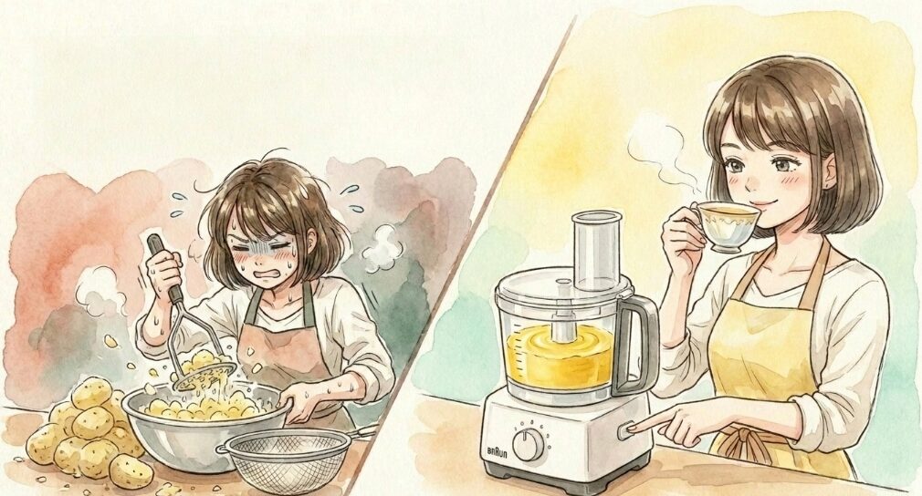 ペースト作りでラクな下ごしらえ