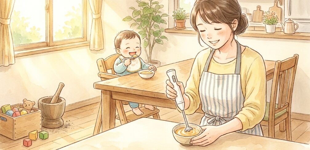 離乳食作りに便利な機能とは