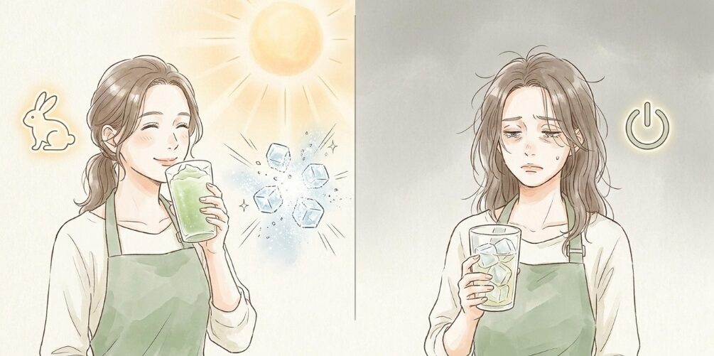 氷も砕ける？パワーの比較