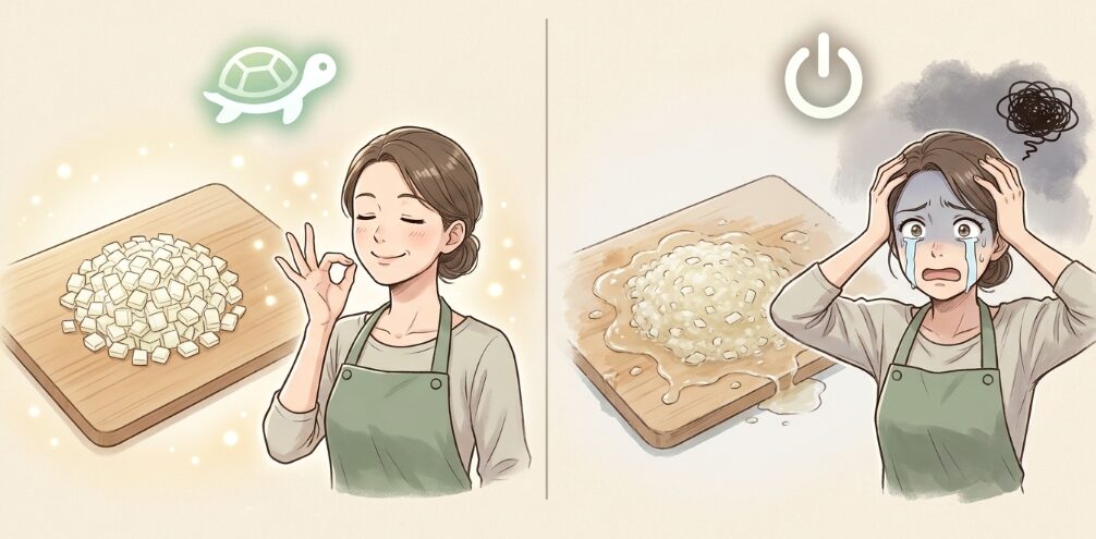 チョッパーでみじん切り比較