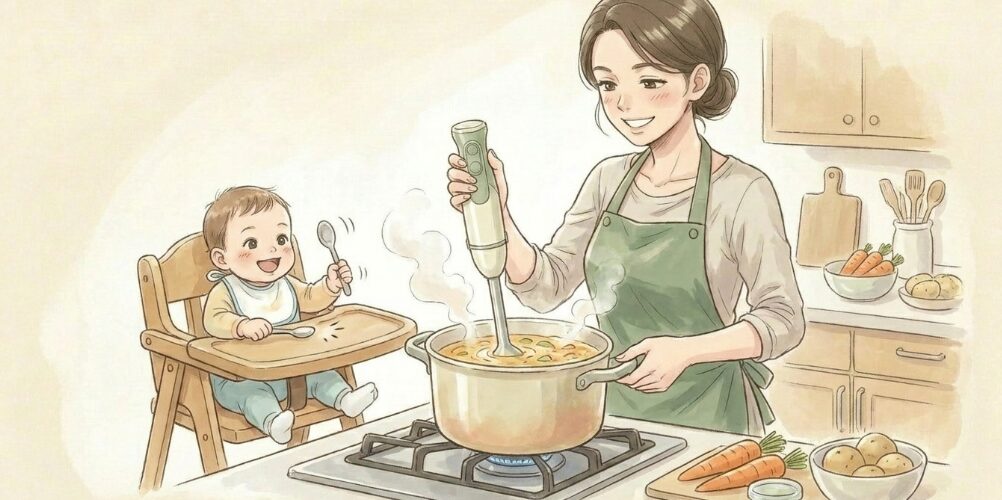 離乳食やスープ作りの時短術