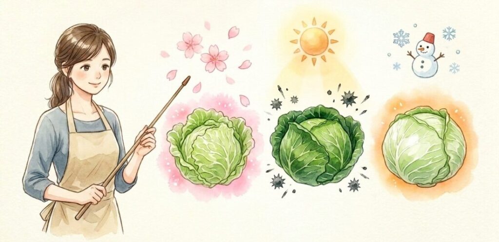 季節や時期によっても味が変わる
