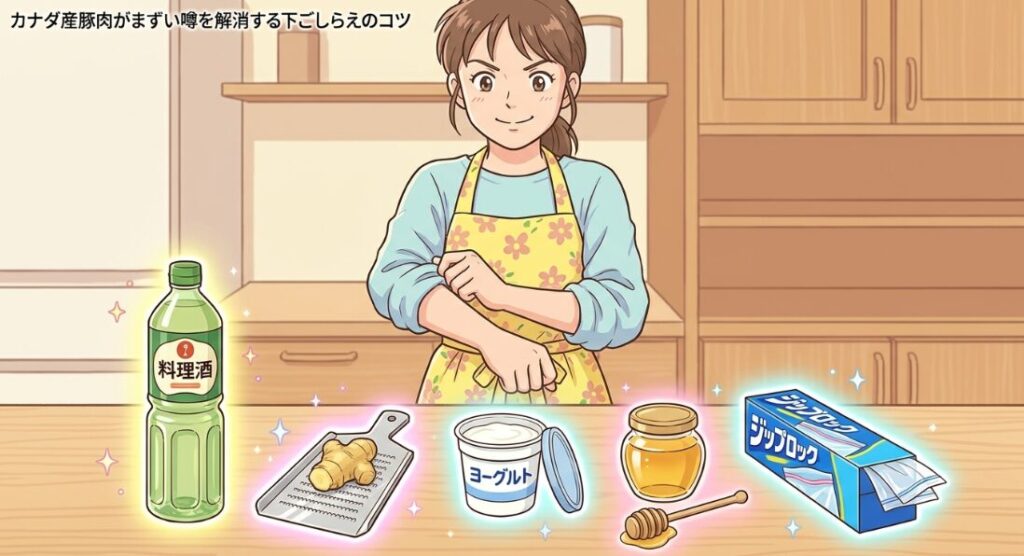 カナダ産豚肉がまずい噂を解消する下ごしらえのコツ