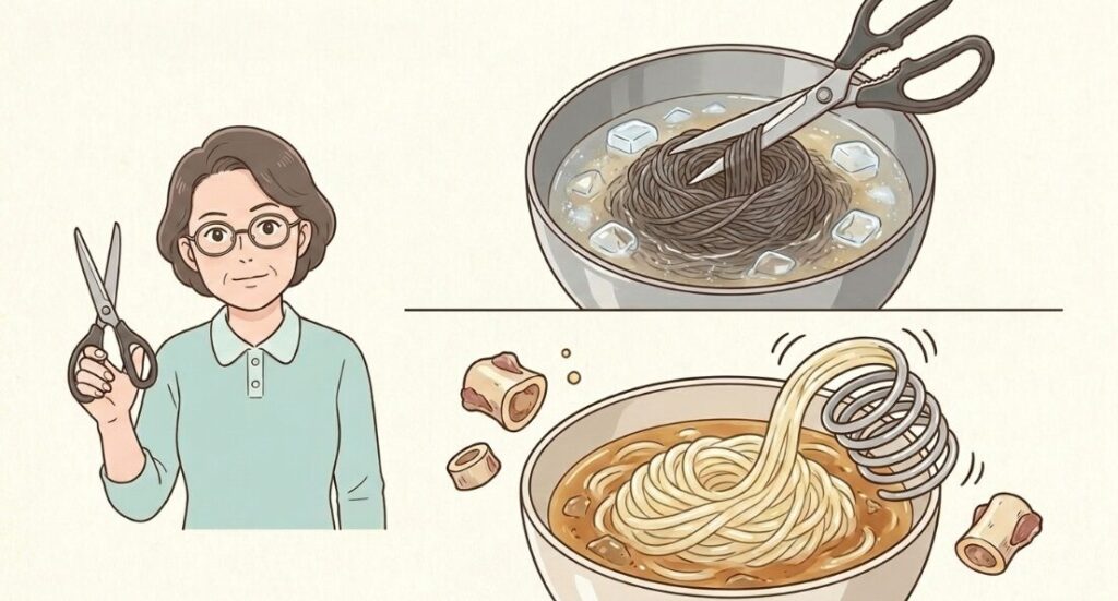 盛岡冷麺と韓国冷麺の主な特徴