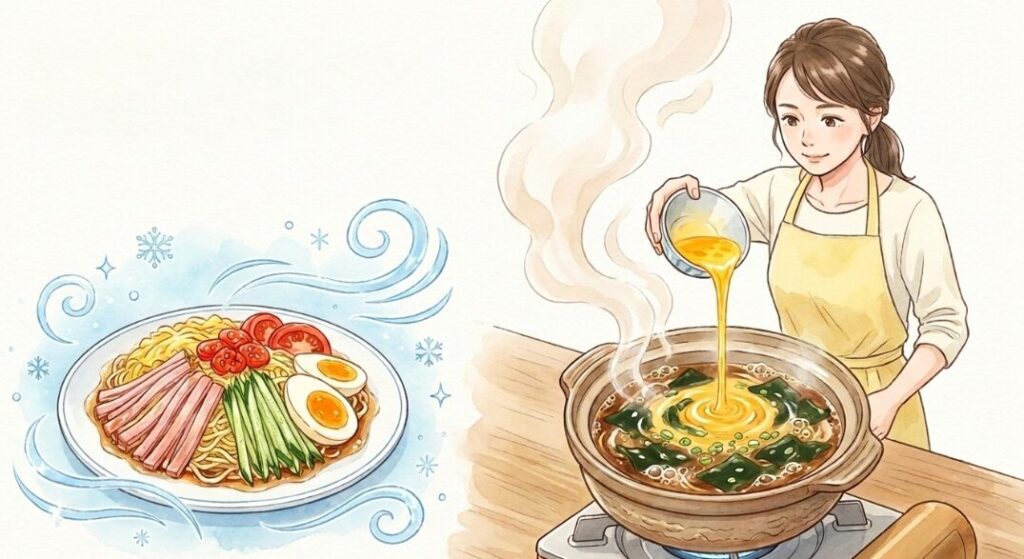 スープを合わせるなら中華風がおすすめ
