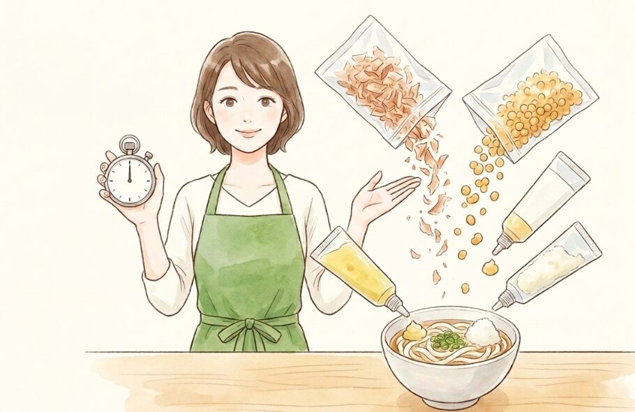 時短に繋がる便利なトッピング