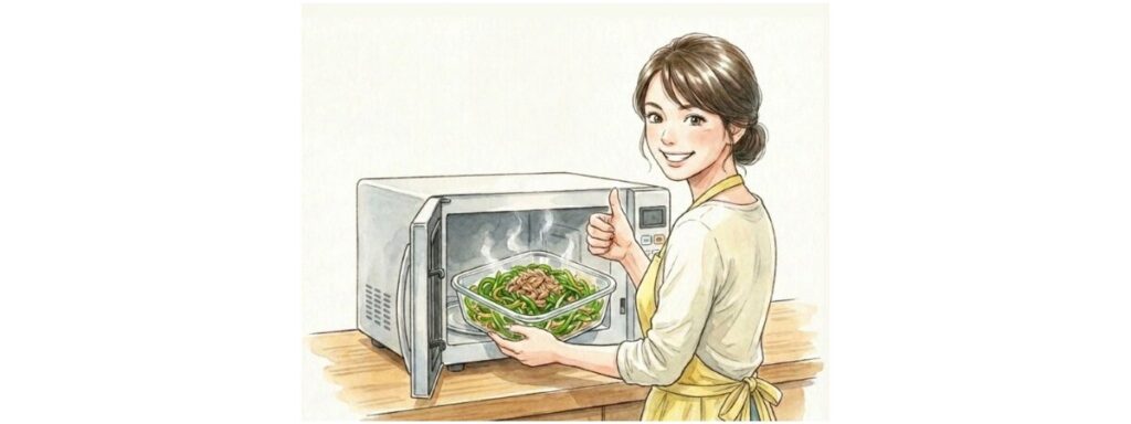 下ごしらえで朝が楽になるスピード副菜