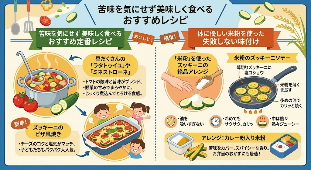 苦味を気にせず美味しく食べるおすすめレシピ