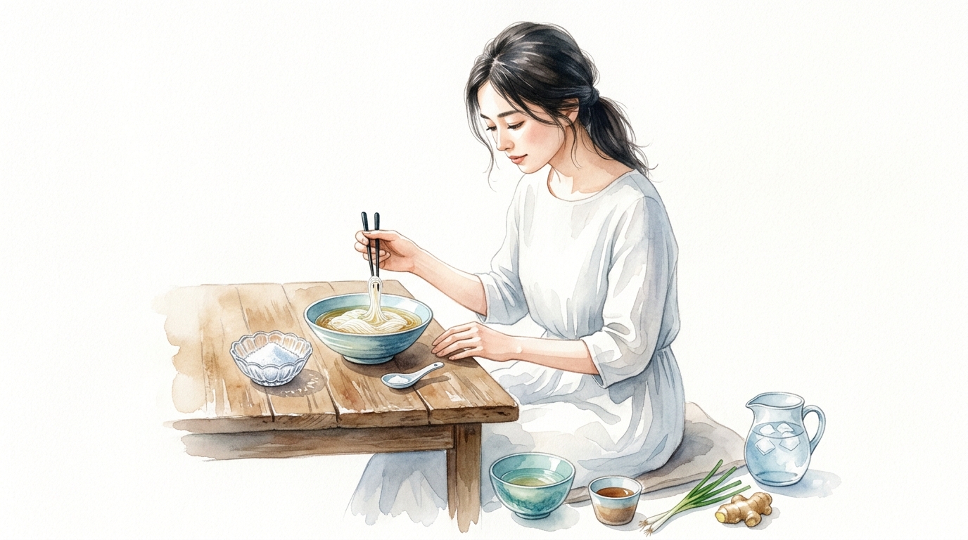 そうめん 塩分