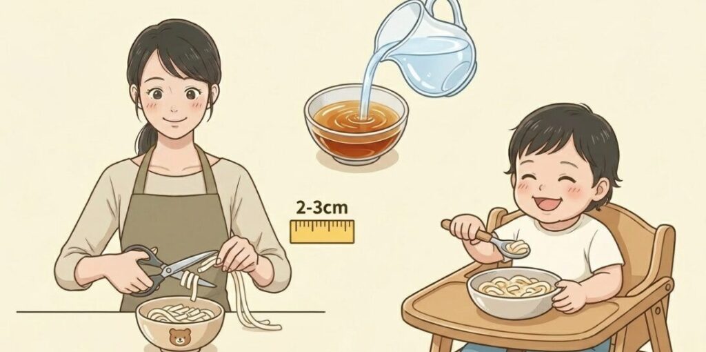 幼児向けの味付けと食べやすくする工夫