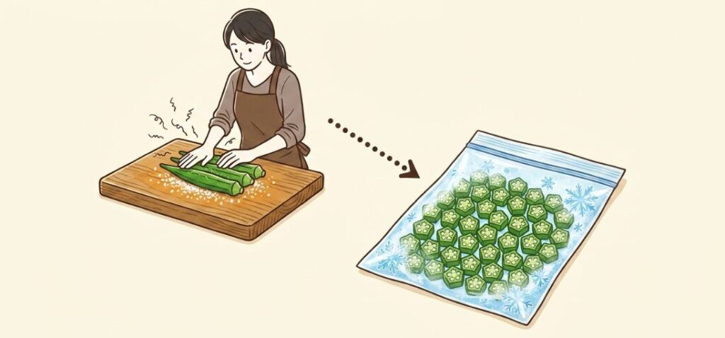 オクラのネバネバ食感をプラスする魅力