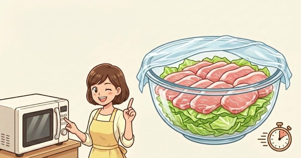 忙しい日に重宝する時短レンジ調理のコツ
