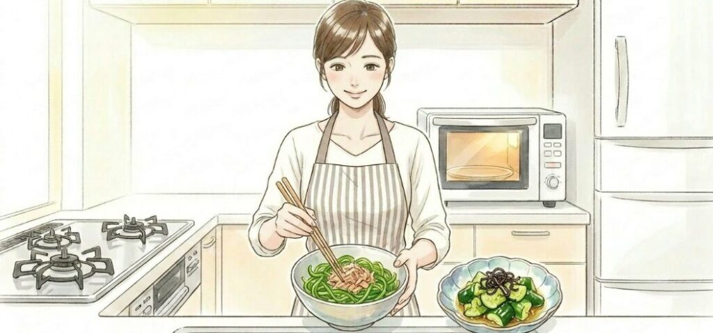 さっぱり食べられる定番の野菜副菜