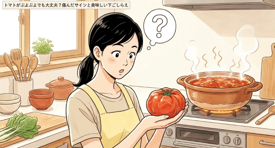 トマトがぶよぶよ