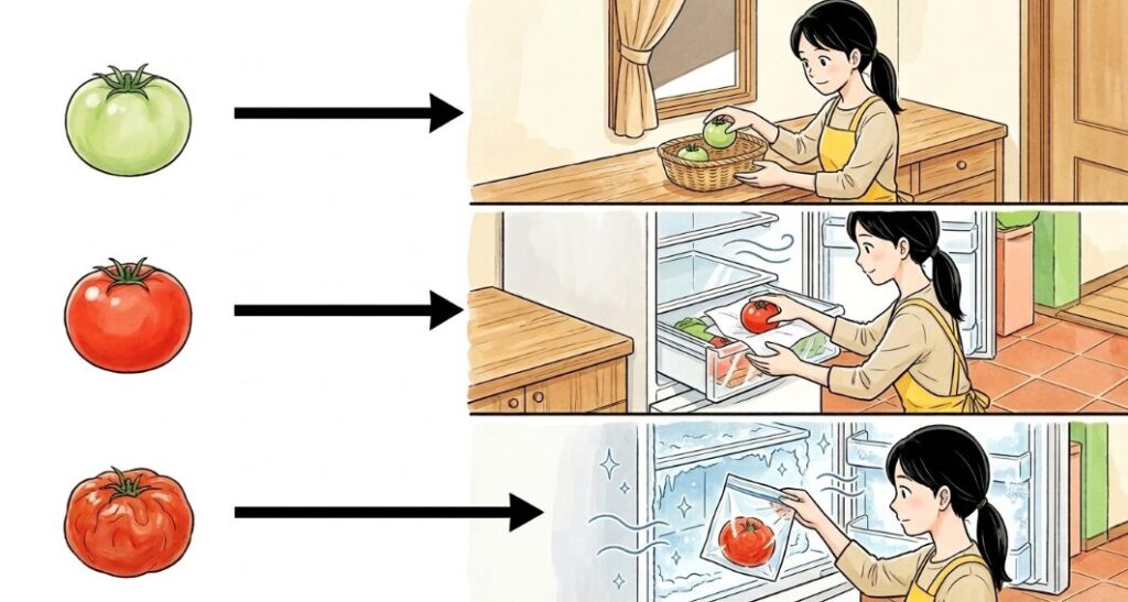 トマトがぶよぶよになる原因と対策
