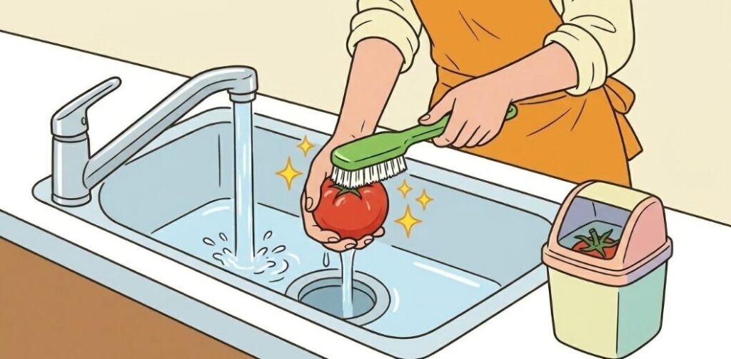 食べる前に必ず行う下ごしらえ