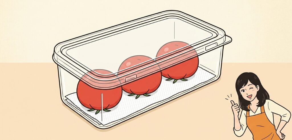 冷蔵庫に入れる前の下ごしらえ