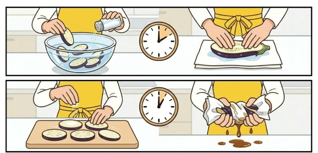 変色を防ぐための正しいアク抜きのコツ