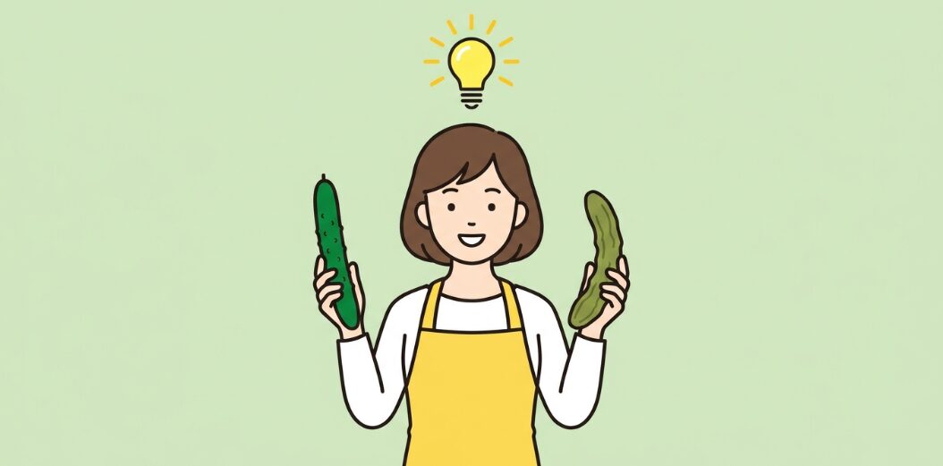 きゅうりが柔らかい時