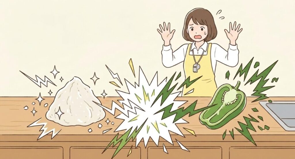 味噌の塩気と苦味の相性が悪い
