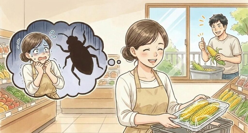 虫が苦手な人が確認すべきポイント
