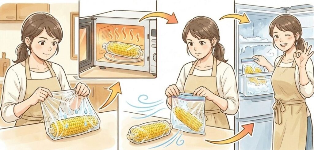 新鮮な状態をキープする保存テクニック