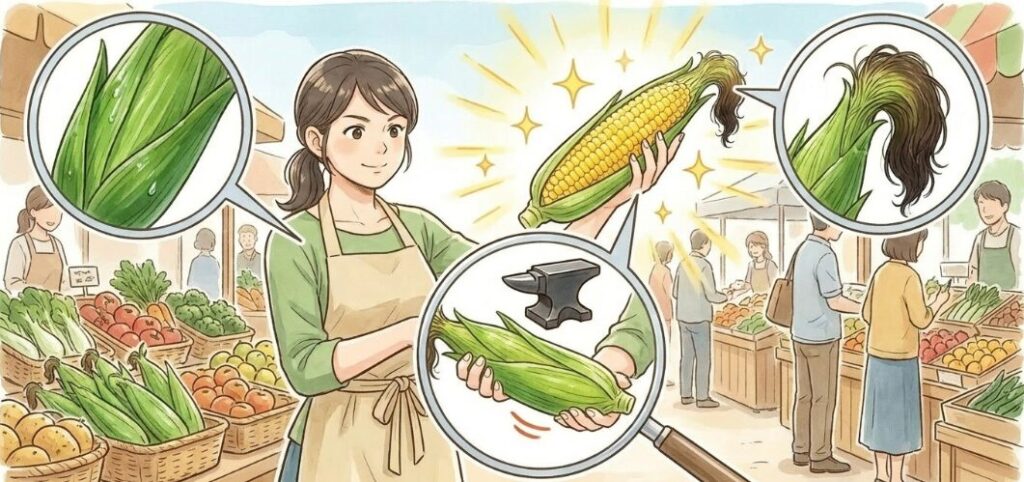 虫のつきにくい美味しい個体の選び方