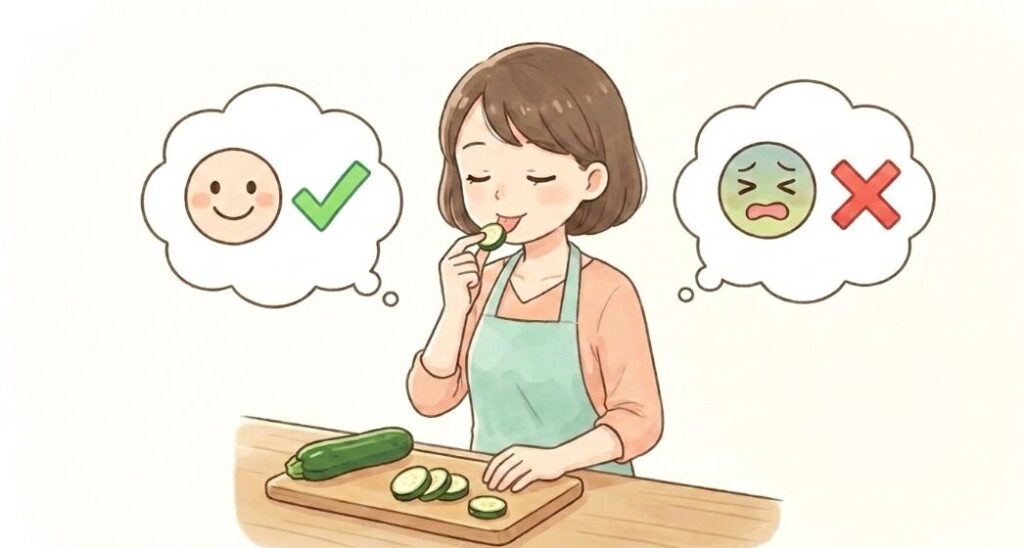 食中毒を防ぐための安全な見分け方