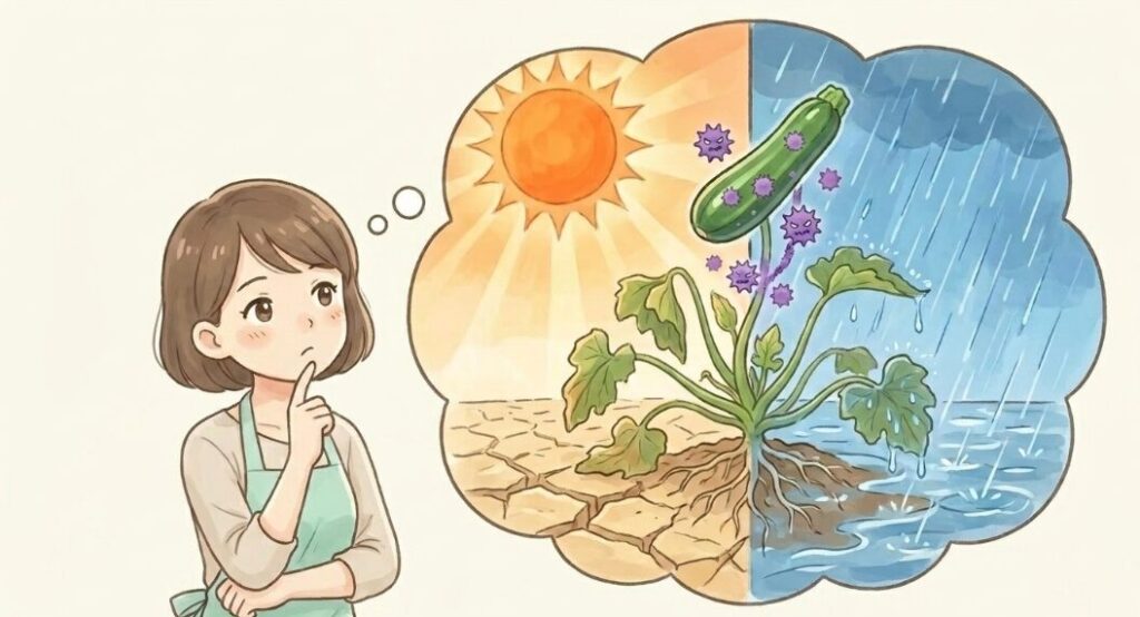 栽培環境のストレスで苦くなる理由