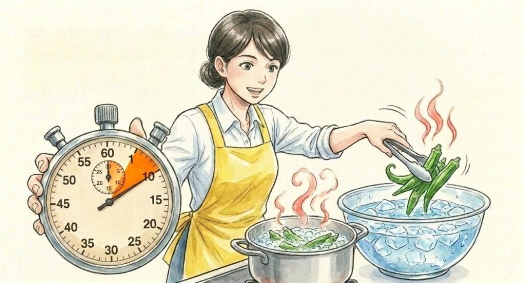 栄養を逃さない正しい茹で方