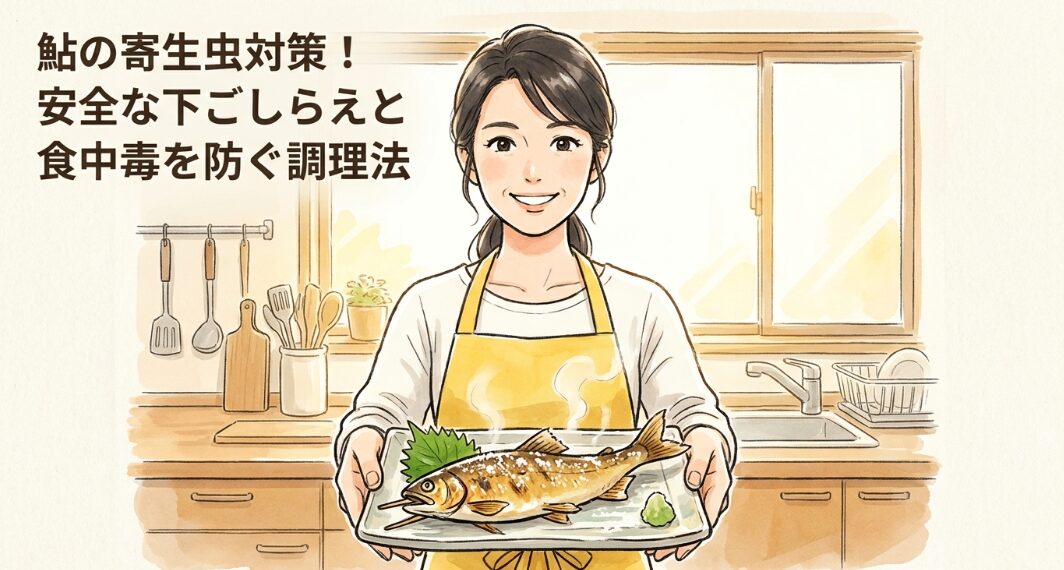 鮎の寄生虫対策