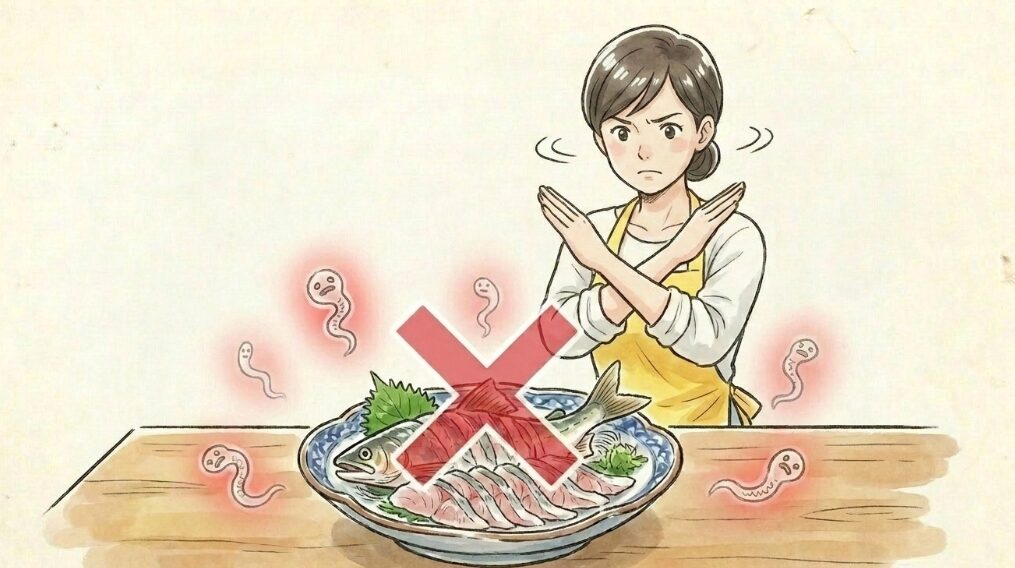 生食や刺身で食べるリスクと注意点