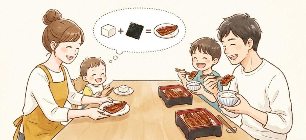 土用の丑の日に家族で楽しむ工夫