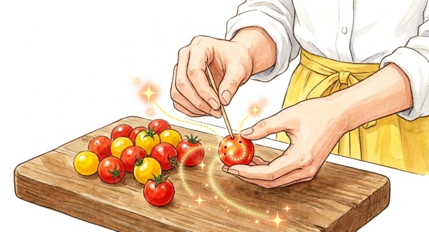 ミニトマトでも美味しく作れる方法