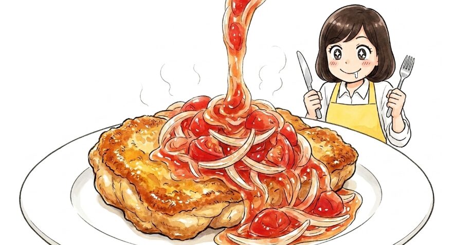 玉ねぎをプラスしてシャキシャキ感アップ