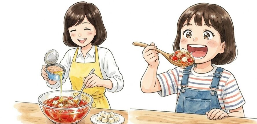 ツナやチーズを合わせて大満足のおかずに