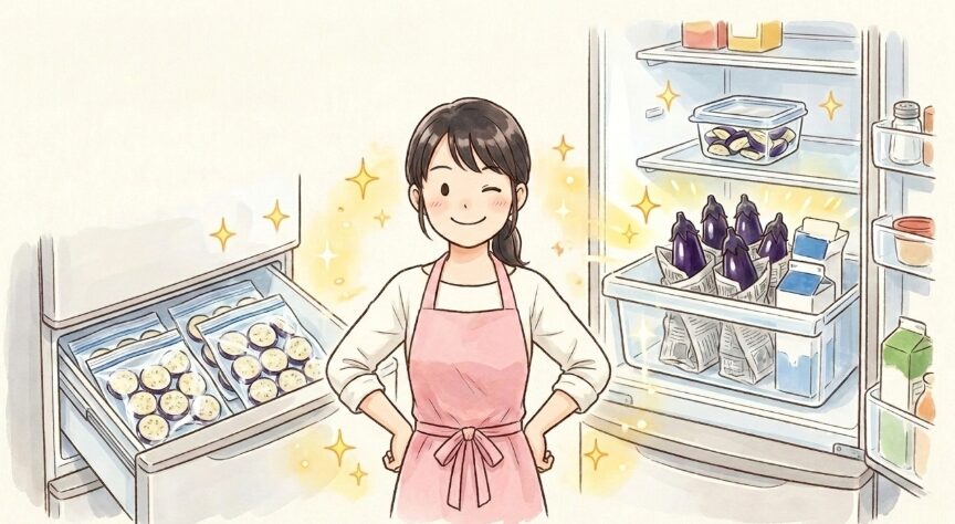 なすの賞味期限を賢く延ばす下ごしらえのまとめ