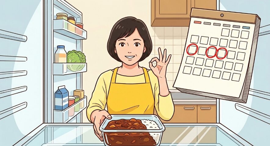 冷蔵庫保存での安全な賞味期限
