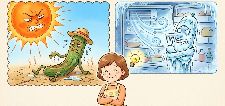 中心部が茶色に変色する理由