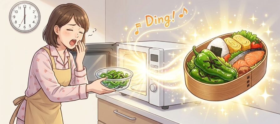 忙しい朝の味方になるお弁当のおかずアレンジ
