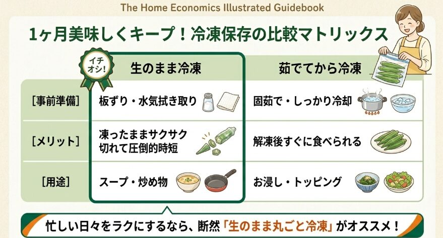 冷凍保存で美味しさをキープする方法