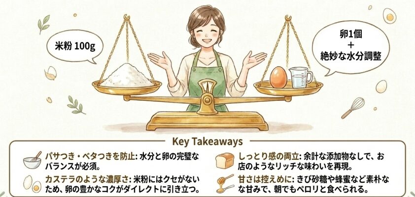 卵のコクと素朴な甘みが引き立つ黄金比